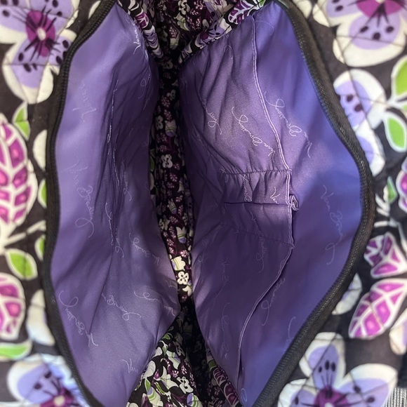 NWT Vera Bradley Plum Petals Bookbag Backpack - Picture 3 of 5